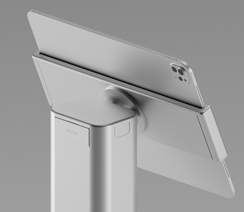 Powered iPad Floor Stand